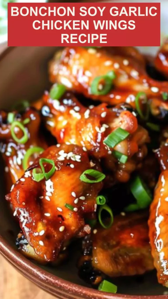 Best Bonchon soy garlic chicken wings recipe
