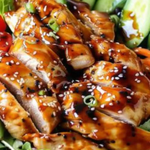 Best Chicken teriyaki salad recipe
