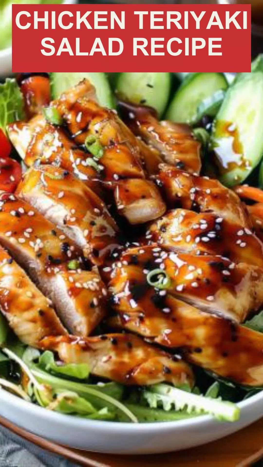 Best Chicken teriyaki salad recipe