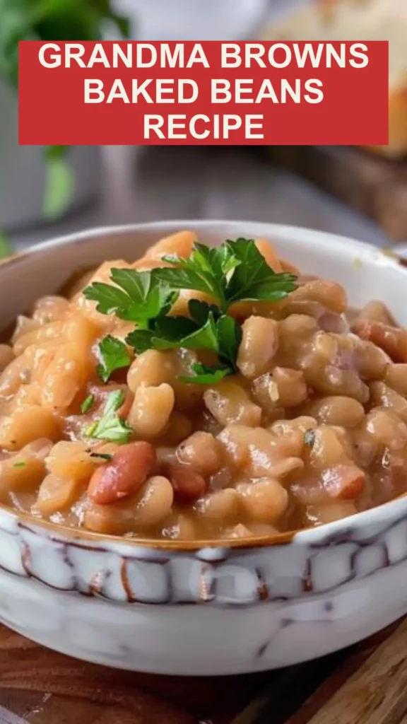 Best Grandma browns baked beans recipe
