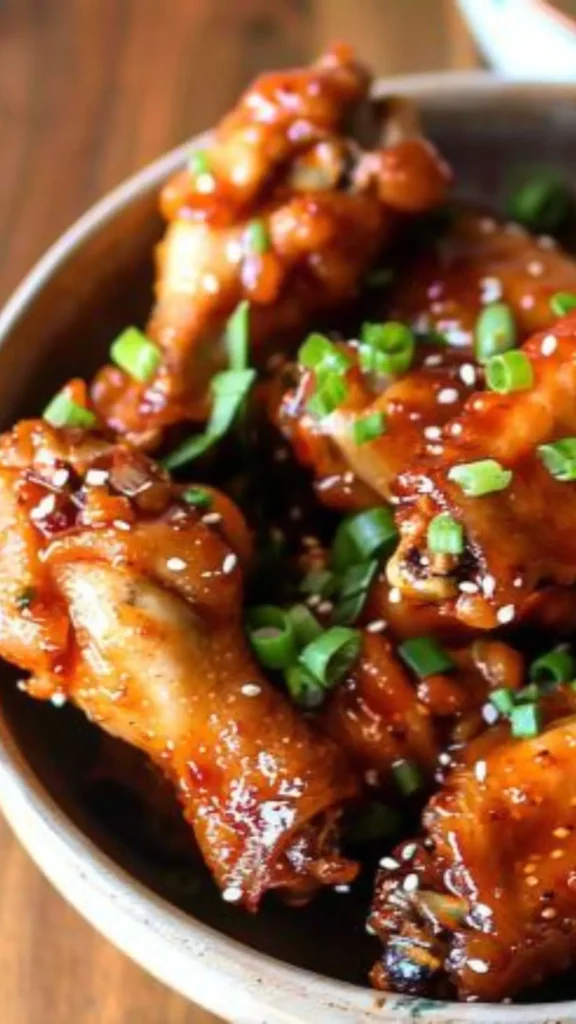 Easy Bonchon soy garlic chicken wings recipe