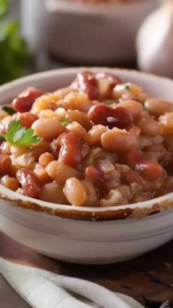 Easy Grandma browns baked beans recipe
