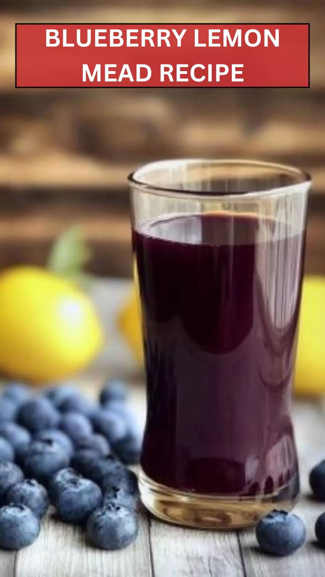 Best Blueberry Lemon Mead Recipe