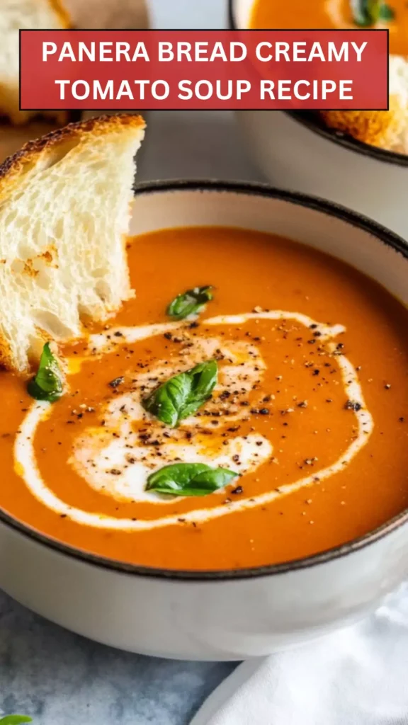 Best Panera Bread Creamy Tomato Soup Recipe Best Panera Bread Creamy Tomato Soup Recipe