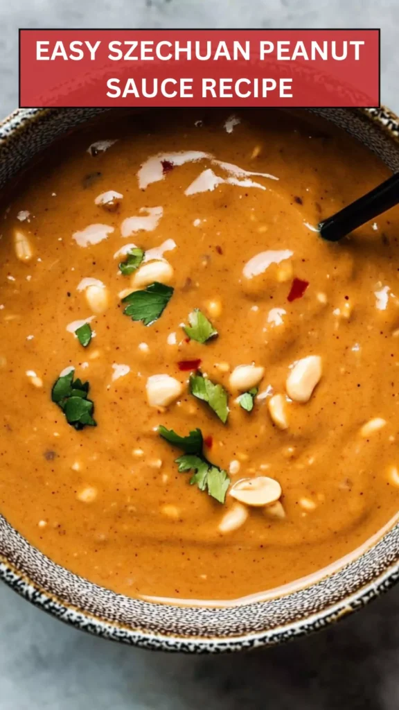 Easy Szechuan Peanut Sauce Recipe Easy Szechuan Peanut Sauce Recipe