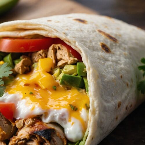 How to make California Chicken Breakfast Burrito Recipe
