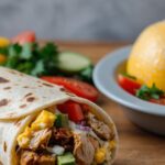 California Chicken Breakfast Burrito Recipe