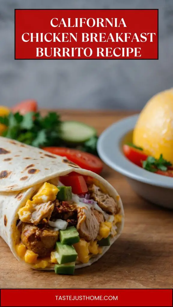 California Chicken Breakfast Burrito Recipe California Chicken Breakfast Burrito Recipe