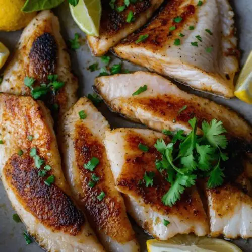 Pan Seared Tilapia copycat Recipe
