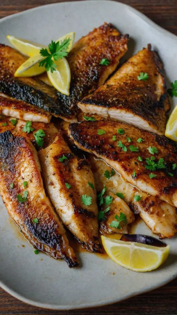 Pan Seared Tilapia Pan Seared Tilapia