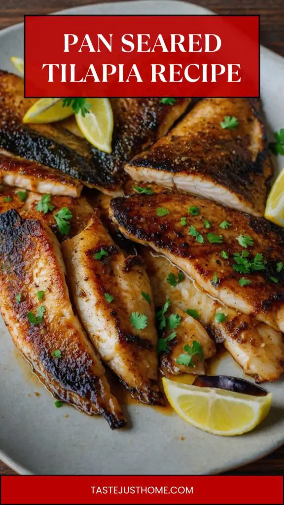 Pan Seared Tilapia Recipe Pan Seared Tilapia Recipe