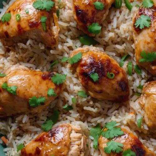 How to make one pot rice beans chicken