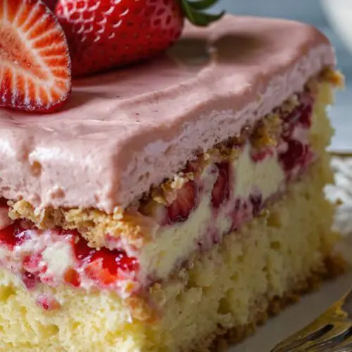 strawberry poke cake recipe