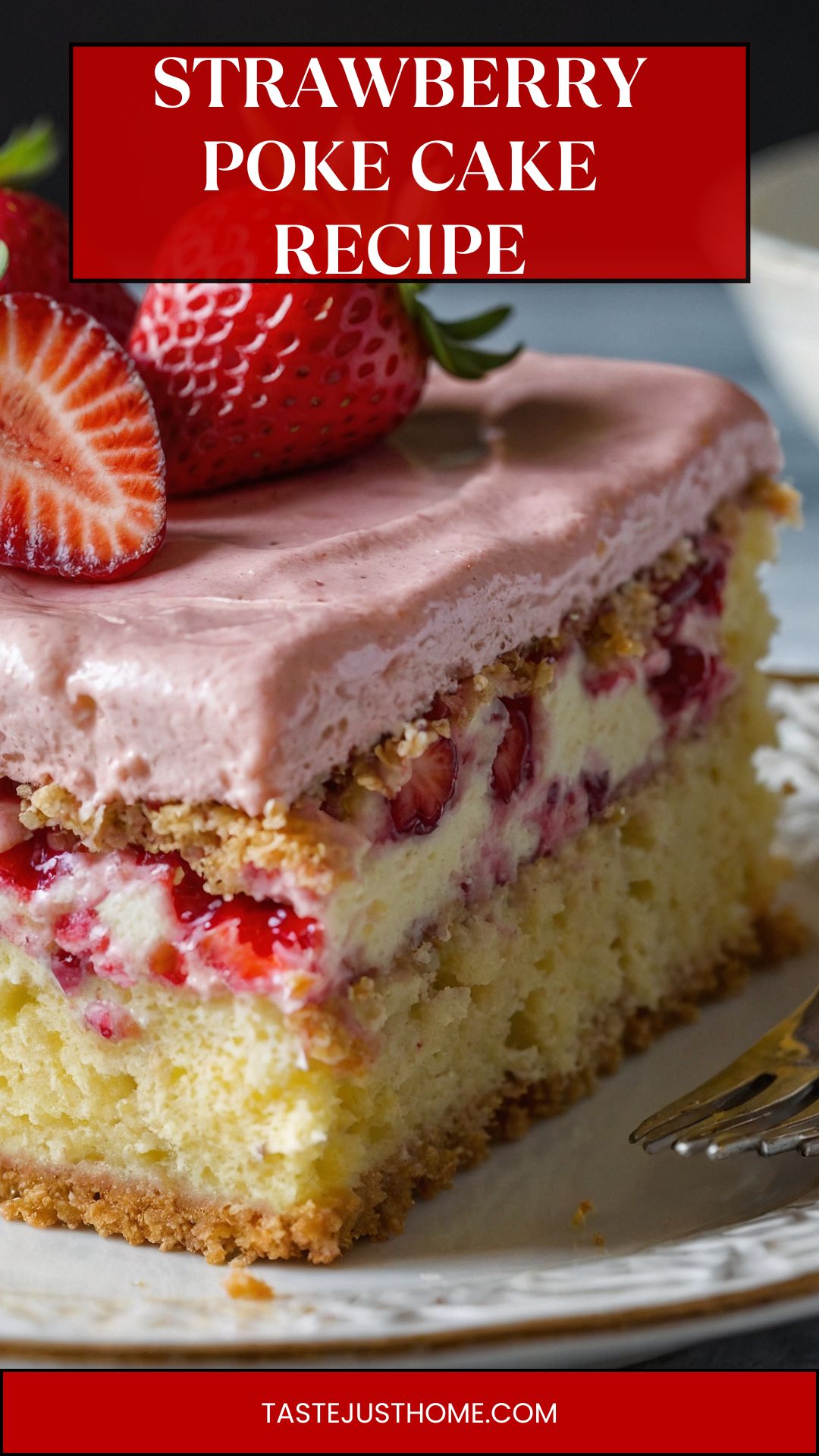 strawberry poke cake recipe