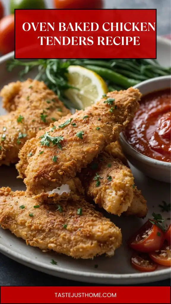 Oven Baked Chicken Tenders Recipe