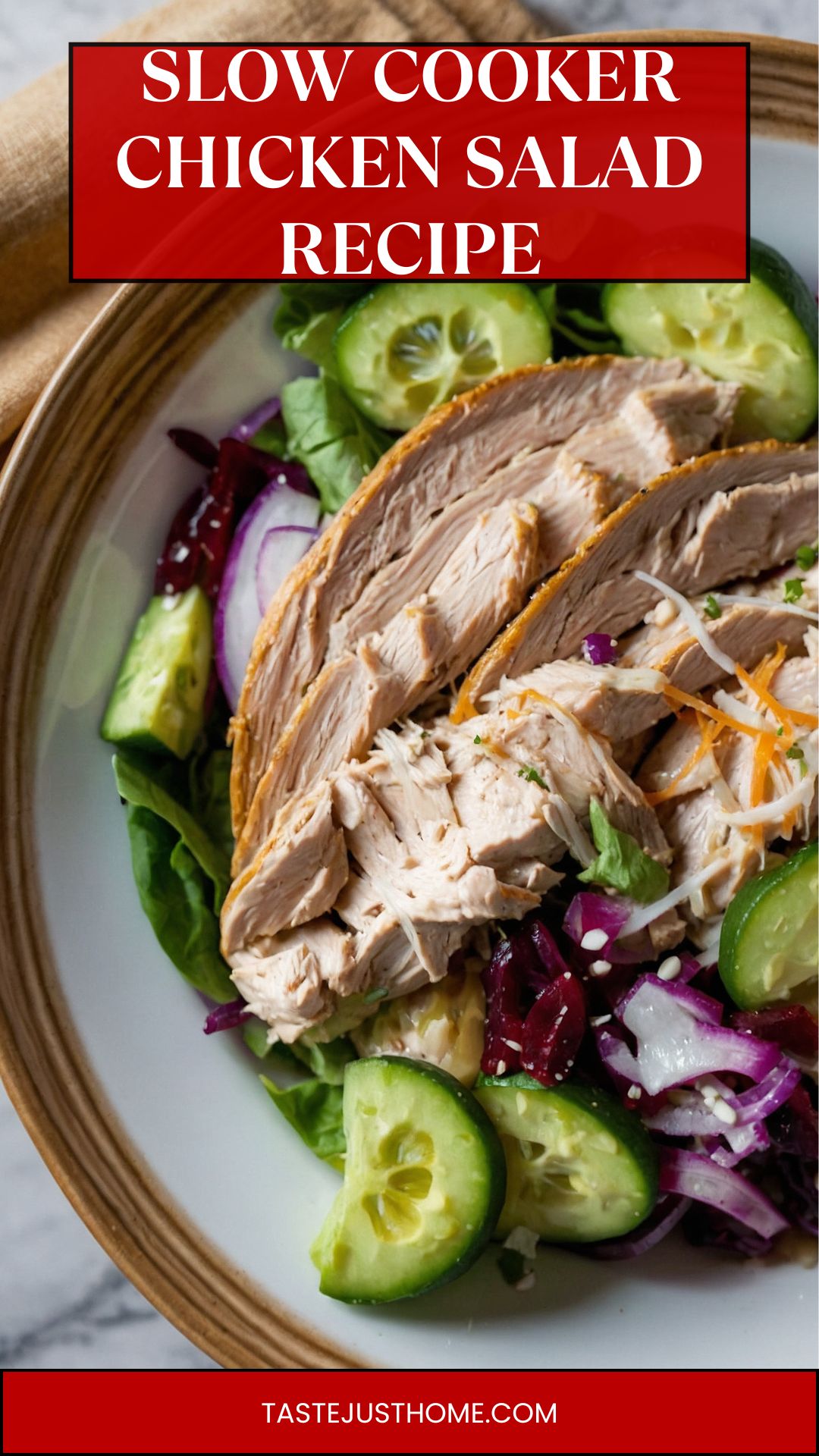 Slow Cooker Chicken Salad Recipe