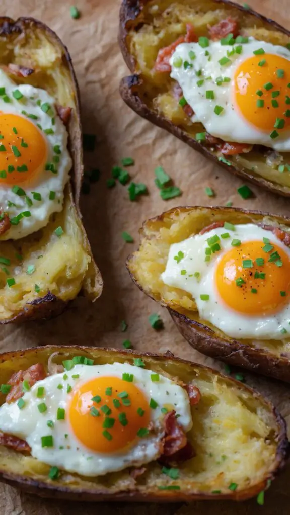 How to make Twice Baked Breakfast Potatoes Recipe How to make Twice Baked Breakfast Potatoes Recipe