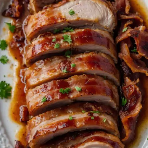 crockpot bacon pork loin copycat recipe