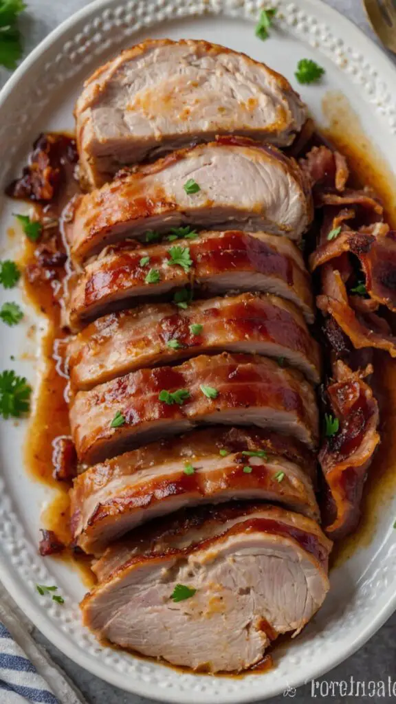 crockpot bacon pork loin copycat recipe crockpot bacon pork loin copycat recipe