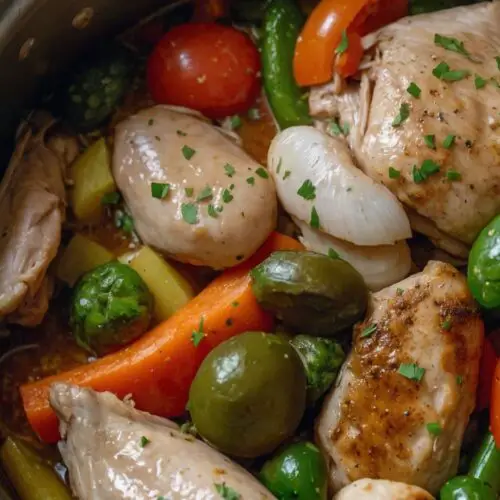 instant pot chicken and vegetables
