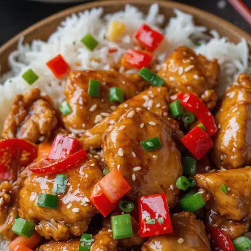 How to make panda express firecracker chicken copycat