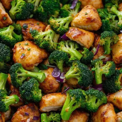 how to make air fryer chicken and broccoli recipe