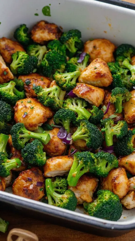 how to make air fryer chicken and broccoli recipe