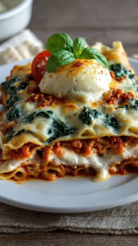 how to make best chicken spinach lasagna how to make best chicken spinach lasagna