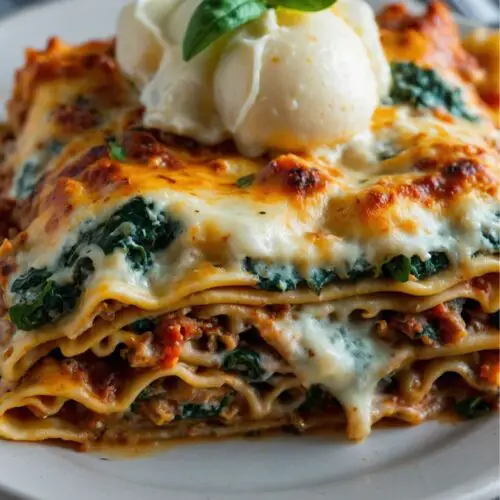 best chicken spinach lasagna