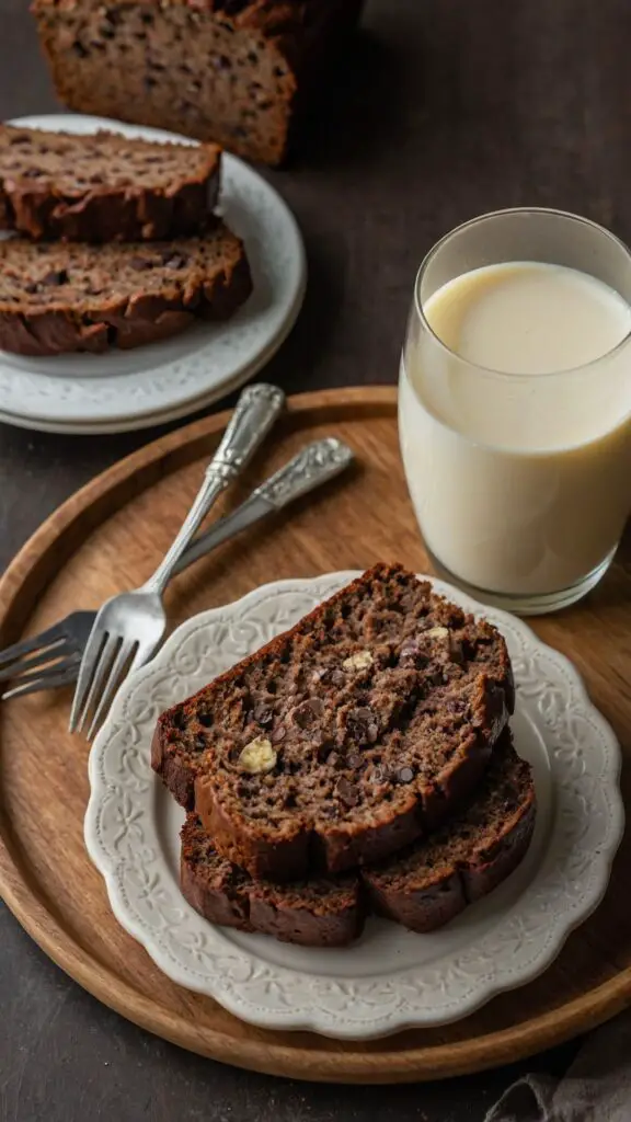 how to make chocolate banana bread Recipe
