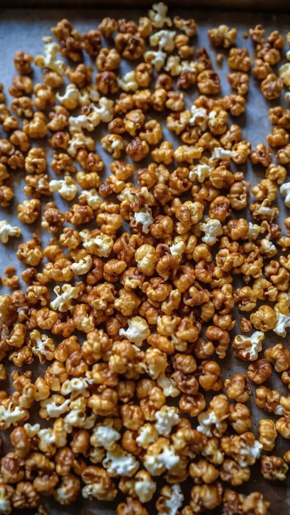 how to make homemade caramel popcorn recipe