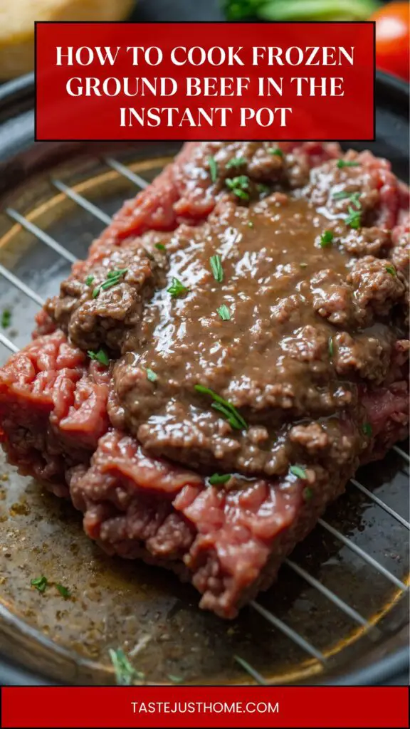 how to cook frozen ground beef in the instant pot how to cook frozen ground beef in the instant pot