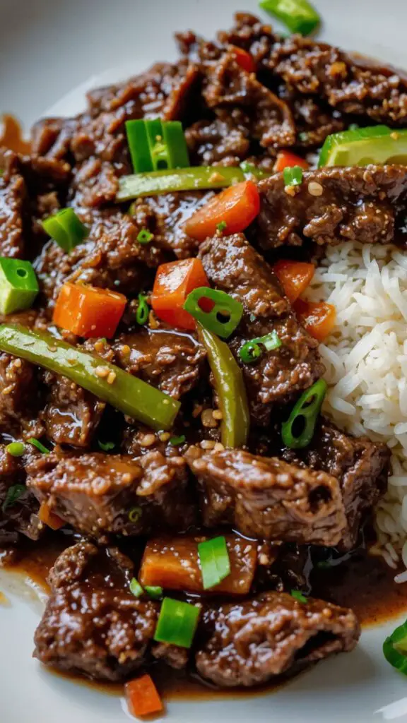 instant pot mongolian beef  copycat Recipe