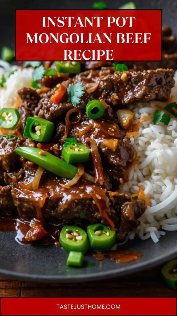 instant pot mongolian beef Recipe