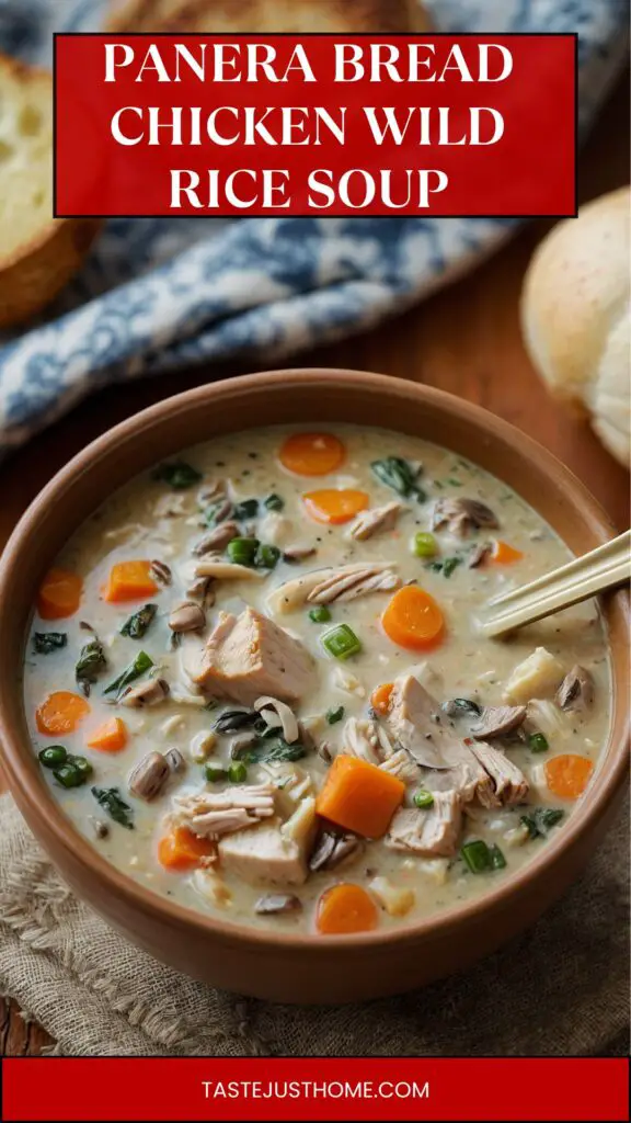 panera bread chicken wild rice soup