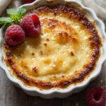 white chocolate creme brulee