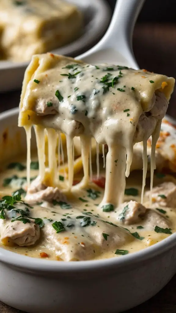 creamy chicken alfredo manicotti copycat recipe creamy chicken alfredo manicotti copycat recipe