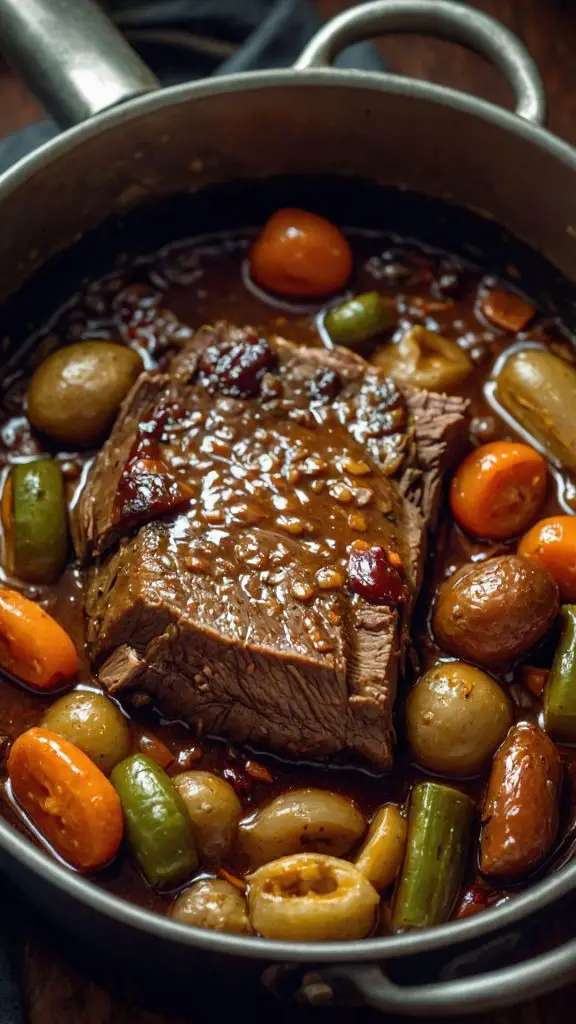 how to make dr pepper pot roast