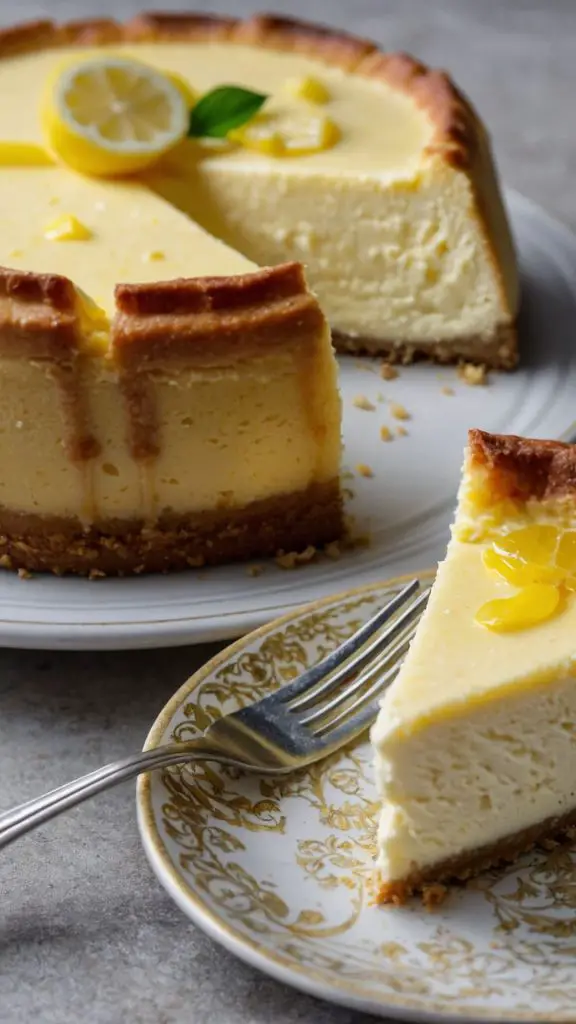 lemon ricotta cheesecake  copycat recipe