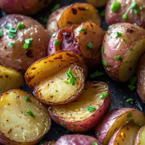 how to make oven roasted baby red potatoes Recipe