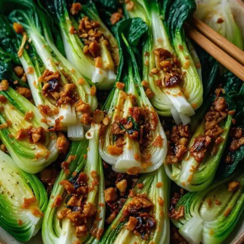 how to make oven roasted bok choy
