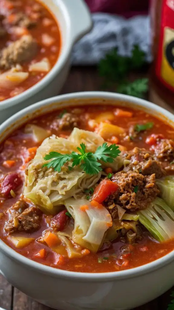 slow cooker cabbage roll soup copycat recipe slow cooker cabbage roll soup copycat recipe