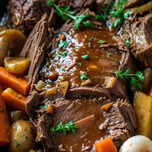 how to make slow cooker yankee pot roast
