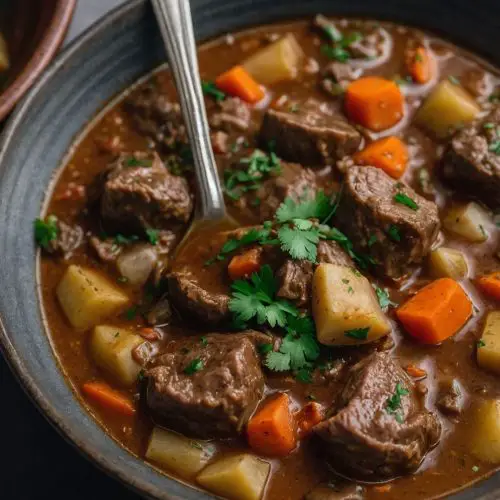instant pot lamb stew copycat recipe