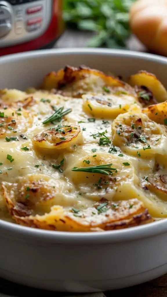 how to make instant pot scalloped potatoes