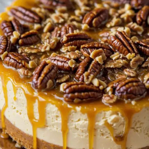 how to make pecan pie pumpkin cheesecake