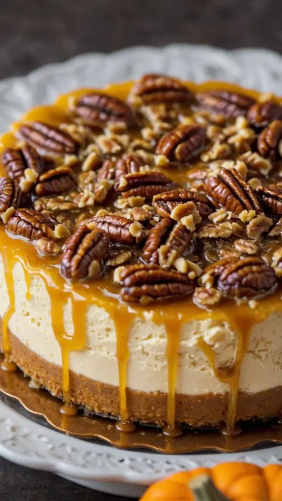 how to make pecan pie pumpkin cheesecake how to make pecan pie pumpkin cheesecake